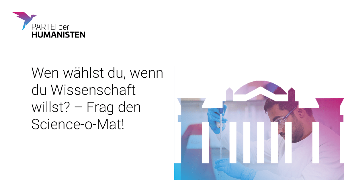 Science-o-Mat für die wissenschaftliche Wahl
