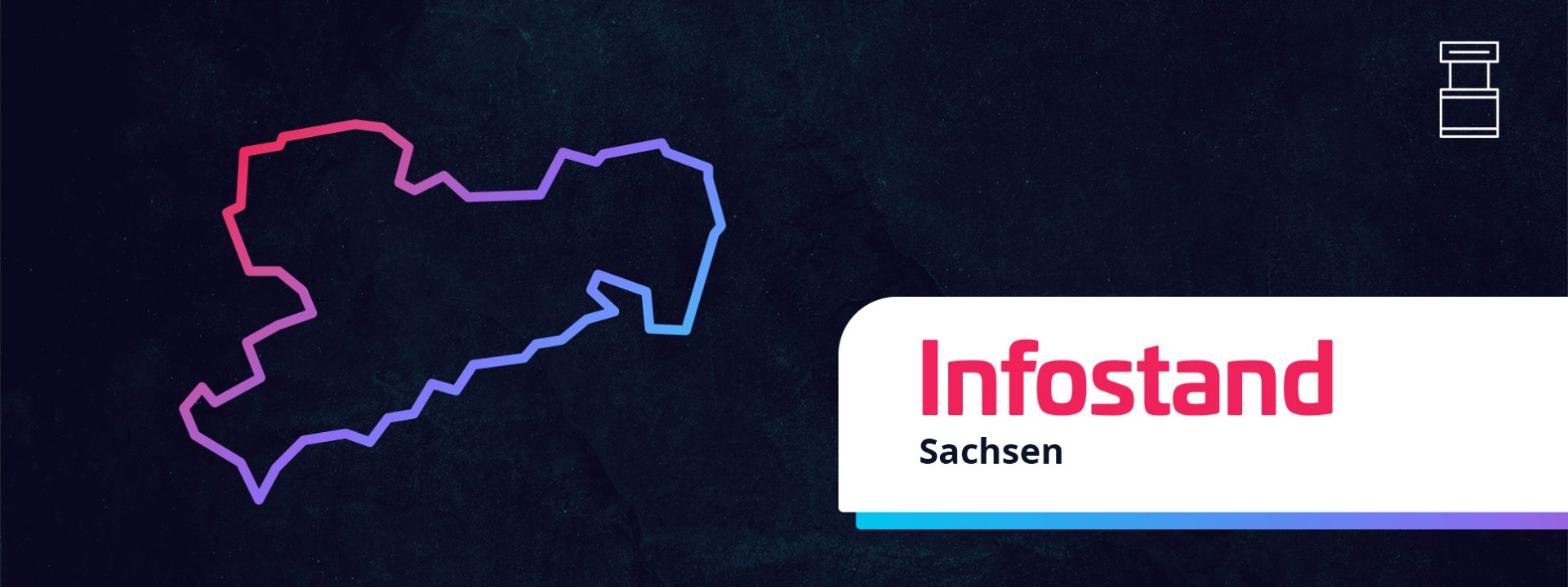 Infostand - Sachsen