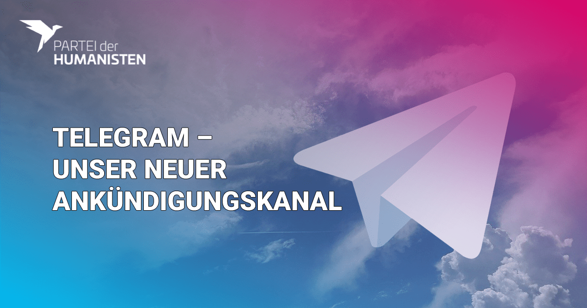 Wir sind nun auf Telegram!
